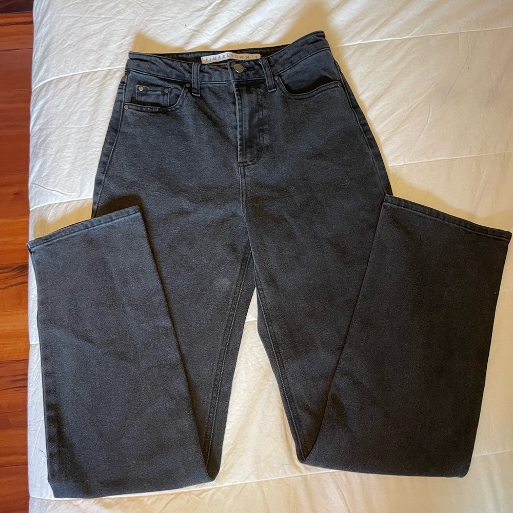 High waisted Black Jeans(Size 3)